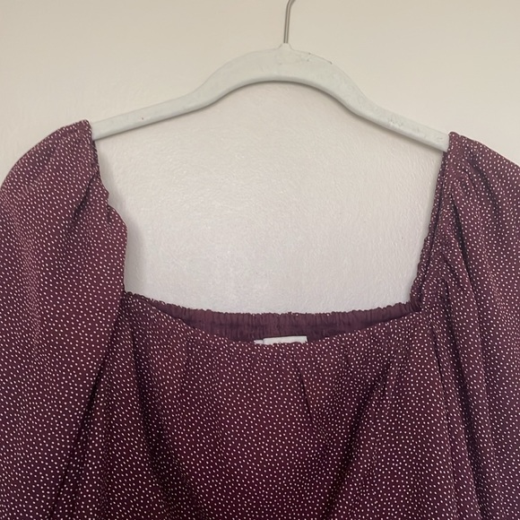 Abercrombie & Fitch Polka Dot Blouse - Picture 3 of 9